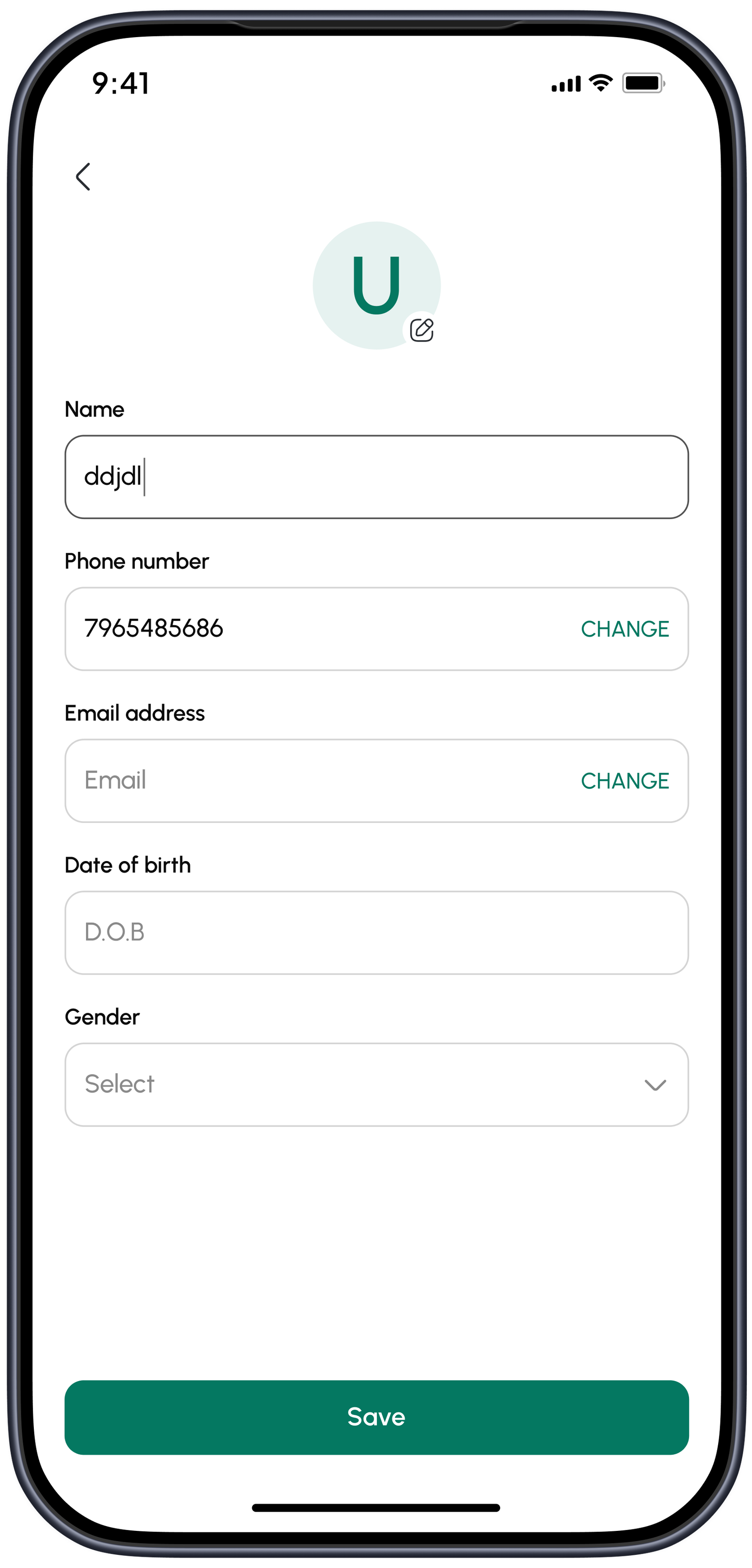 App Screen Left 9